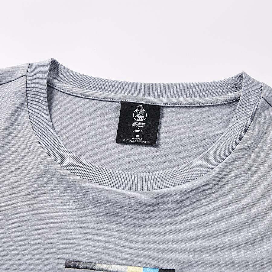 JOMA x Old Master round neck loose T-shirt [light gray]