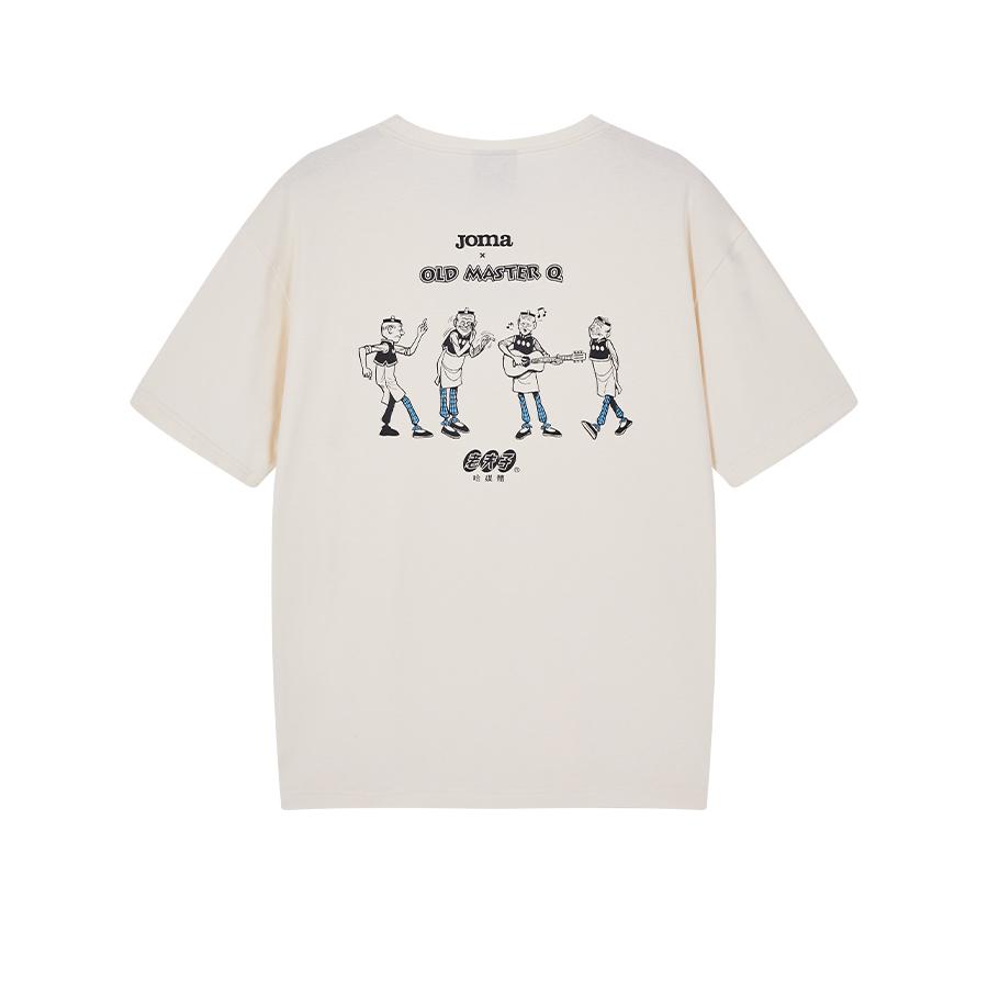 JOMA x Old Master round neck loose T-shirt [beige]