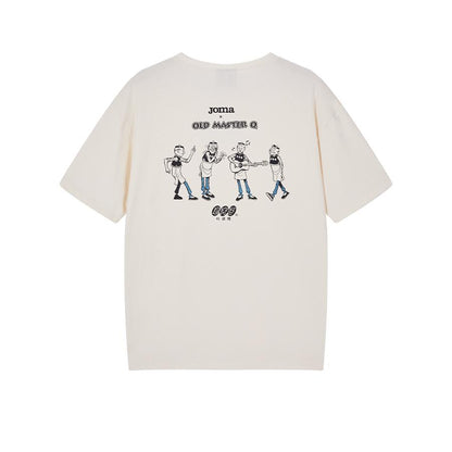JOMA x Old Master round neck loose T-shirt [beige]