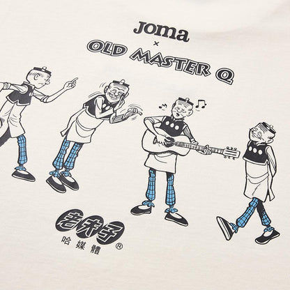 JOMA x Old Master round neck loose T-shirt [beige]