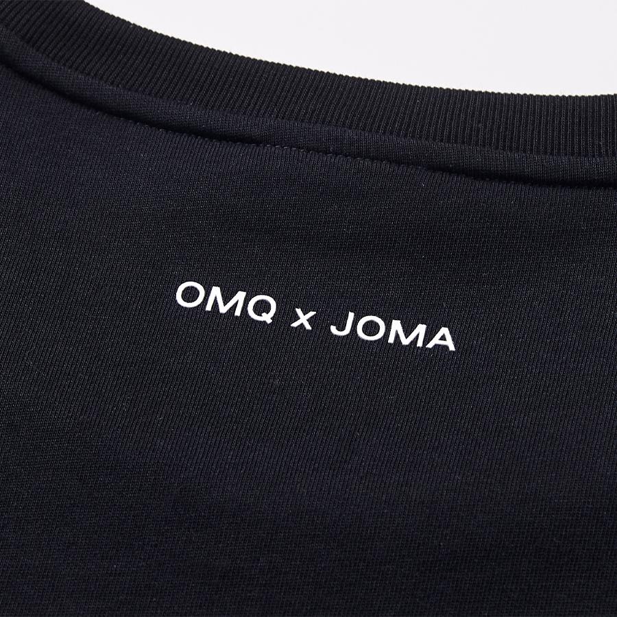 JOMA x Old Master round neck loose T-shirt [black]