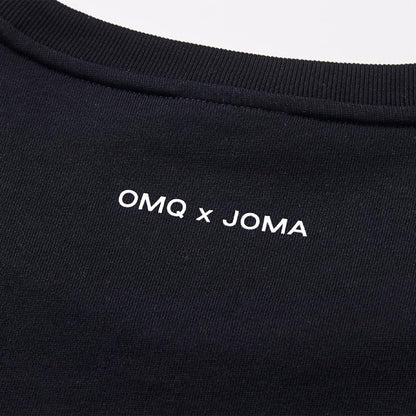 JOMA x Old Master round neck loose T-shirt [black]