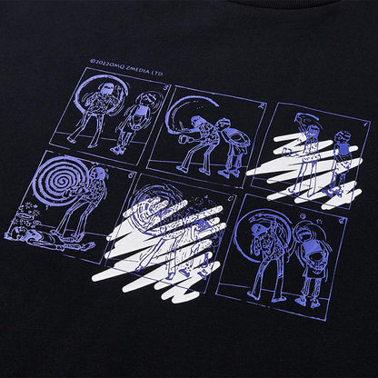JOMA x Old Master round neck loose T-shirt [black]