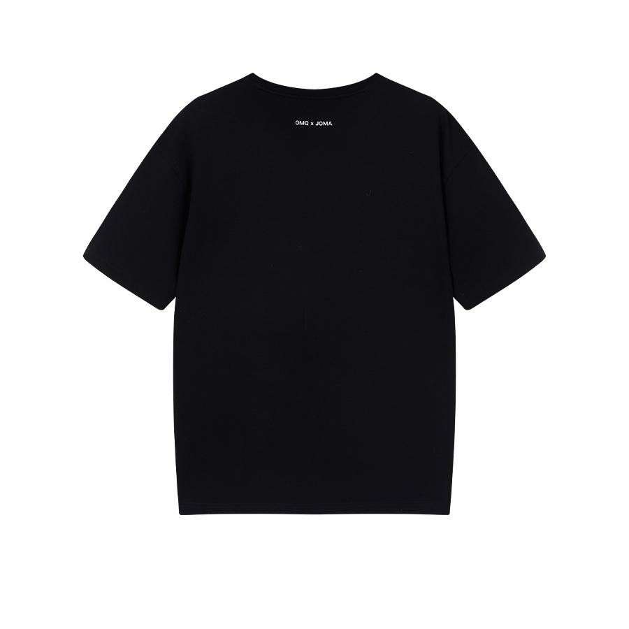 JOMA x Old Master round neck loose T-shirt [black]