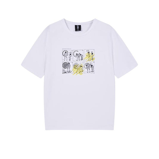 JOMA x Old Master round neck loose T-shirt [white]