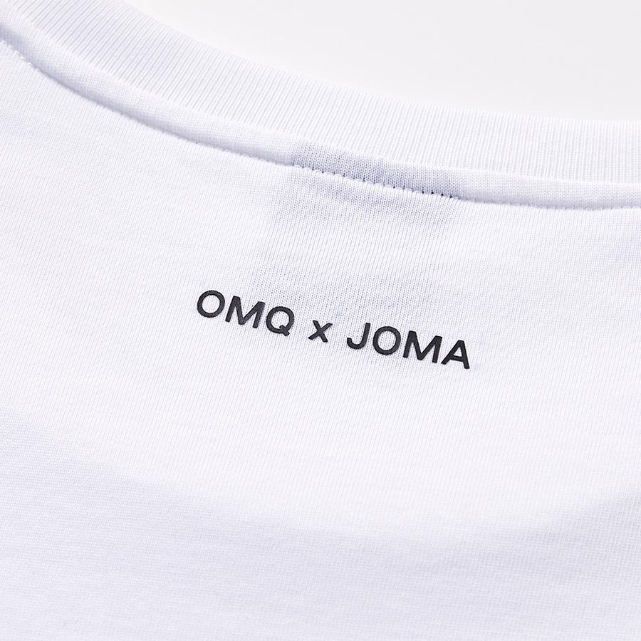 JOMA x Old Master round neck loose T-shirt [white]