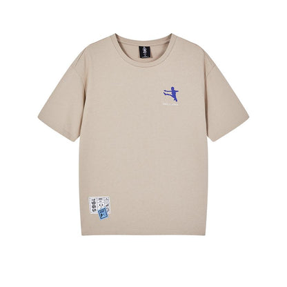 JOMA x Old Master round neck loose T-shirt [khaki]
