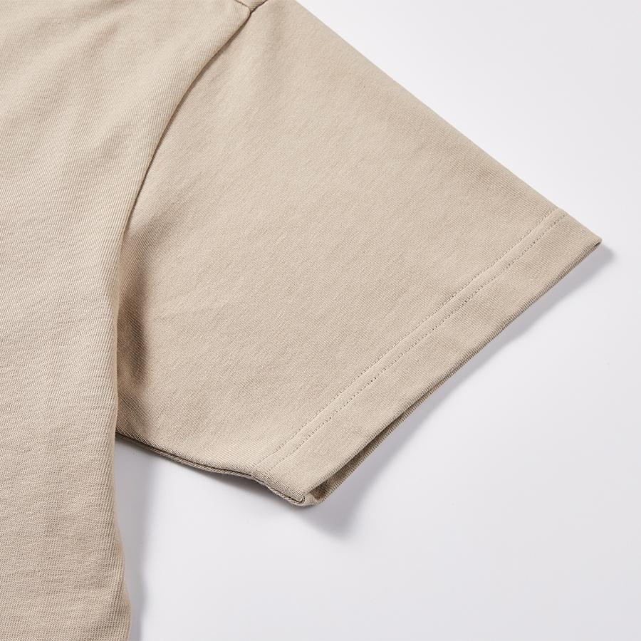 JOMA x Old Master round neck loose T-shirt [khaki]