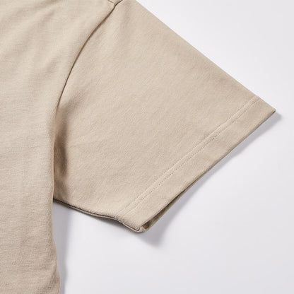 JOMA x Old Master round neck loose T-shirt [khaki]