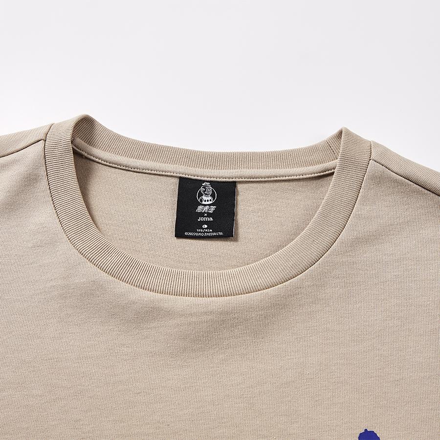 JOMA x Old Master round neck loose T-shirt [khaki]