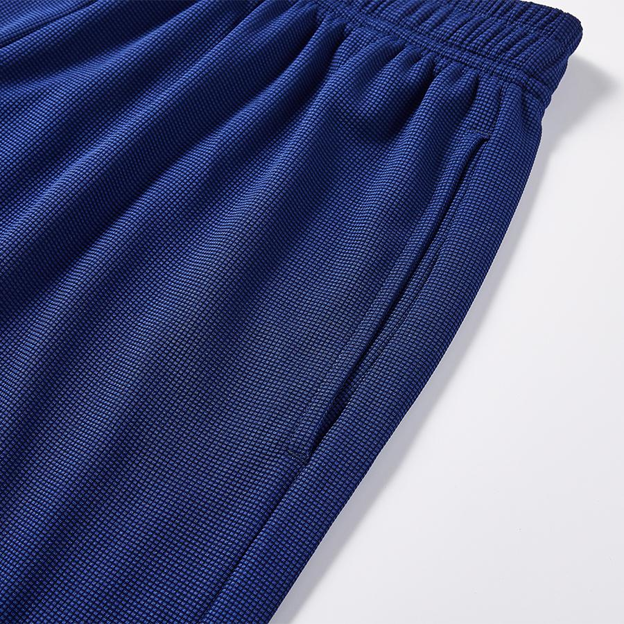 Men's knitted sports shorts [navy blue]