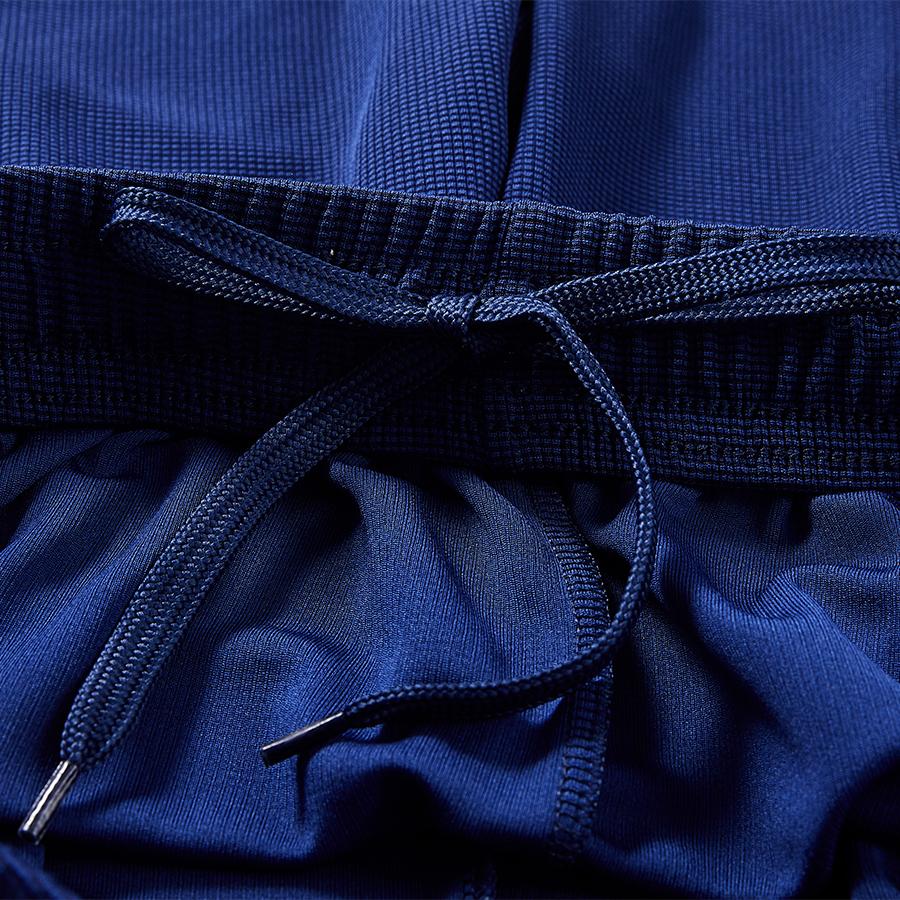 Men's knitted sports shorts [navy blue]