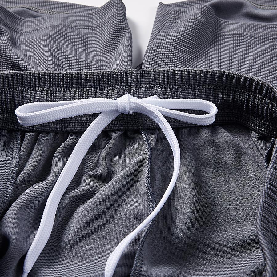 Men's knitted sports shorts [grey]