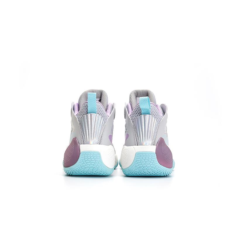 Men's STARS basketball shoes [gray purple]
