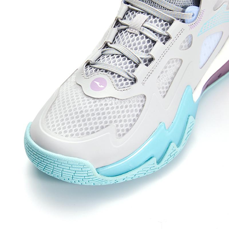 Men's STARS basketball shoes [gray purple]