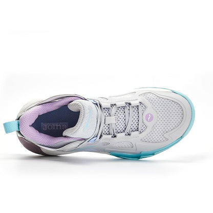 Men's STARS basketball shoes [gray purple]
