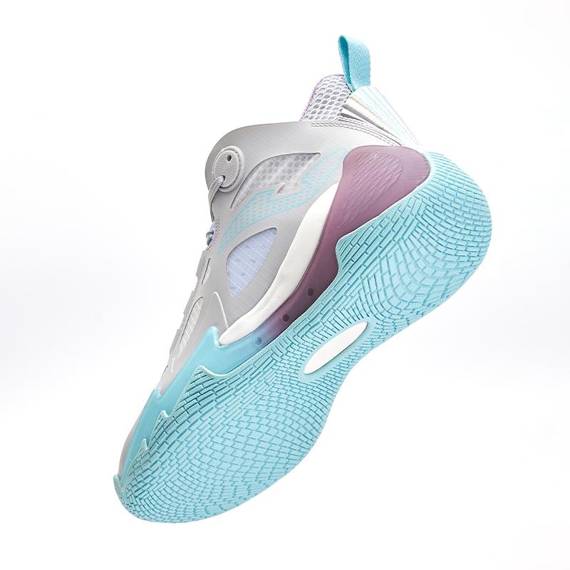 Men's STARS basketball shoes [gray purple]