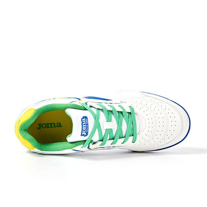 Futsal shoes VARIETY (white and green)
