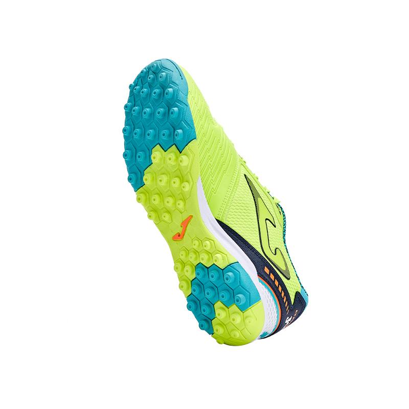 成人碎釘足球鞋 DRIBLING- TF 23【螢光綠】