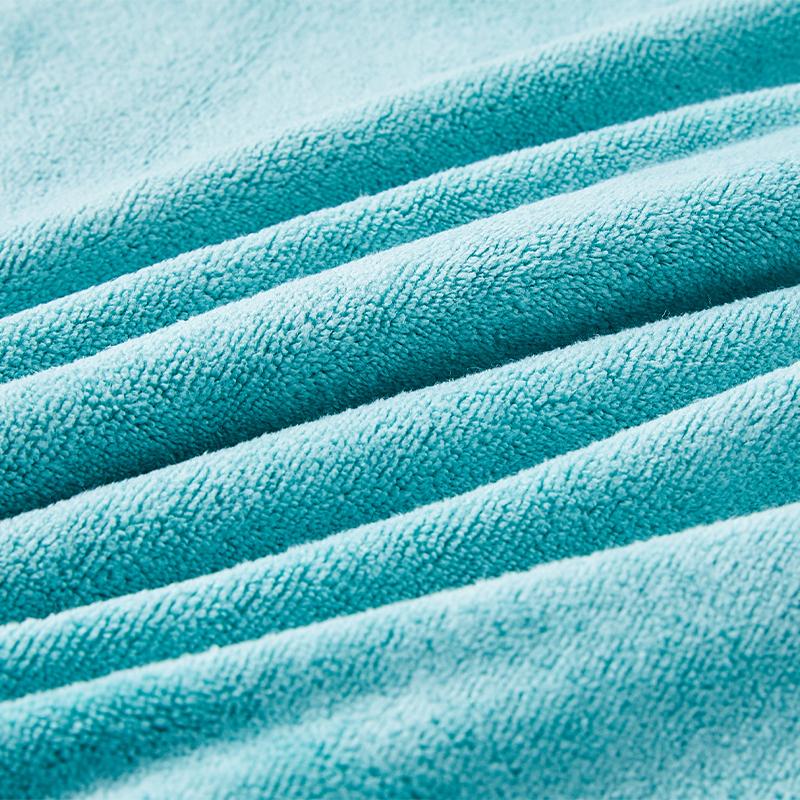 Absorbent bath towel [blue]
