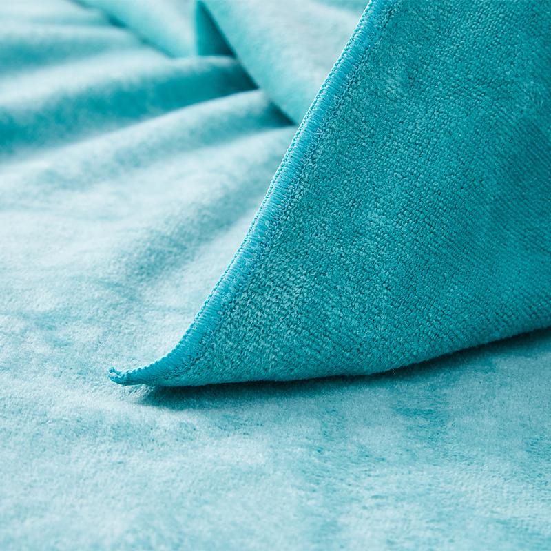 Absorbent bath towel [blue]