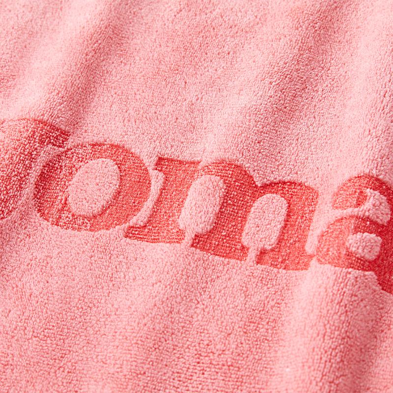 Absorbent bath towel [Pink]