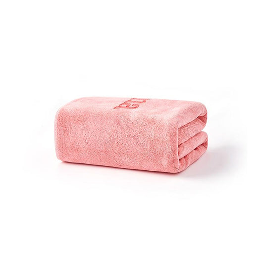 Absorbent bath towel [Pink]