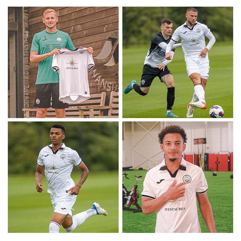 Swansea City Football Club home shirt 22/23