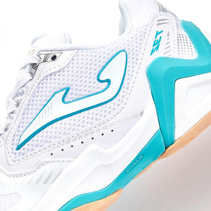 Women's Hard Court Shoes T.SET 23 [White]