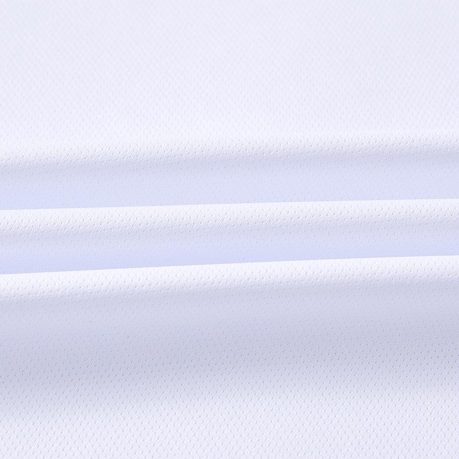 Men's breathable tennis T-shirt [white and blue]