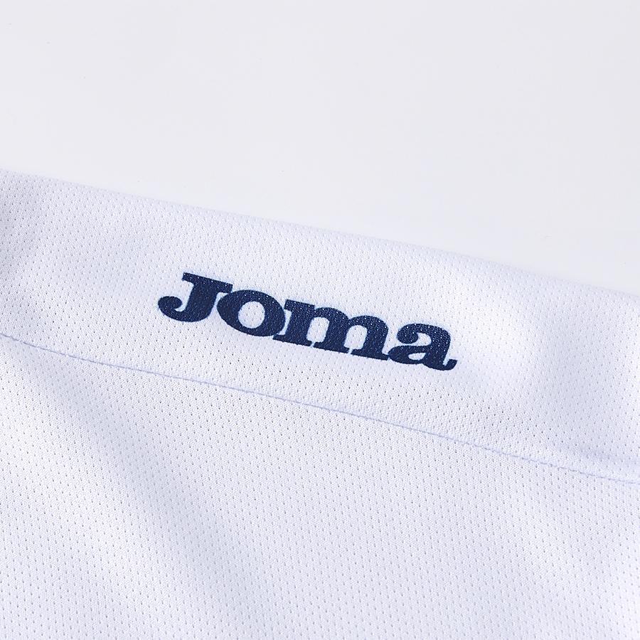 Men's breathable tennis T-shirt [white and blue]