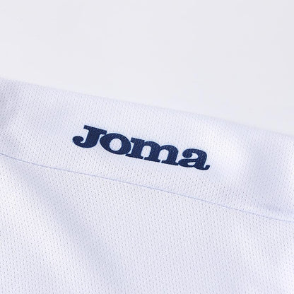 Men's breathable tennis T-shirt [white and blue]