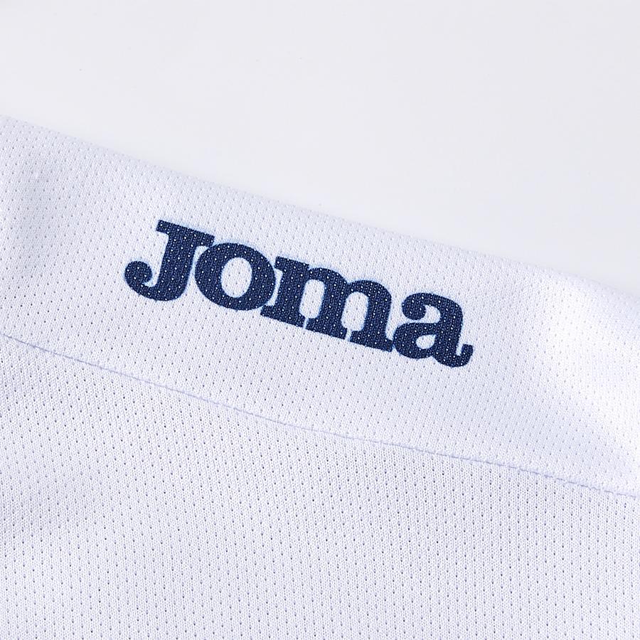 Women's breathable tennis T-shirt [white and blue]