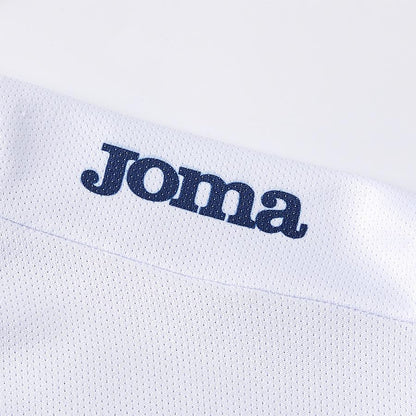 Women's breathable tennis T-shirt [white and blue]