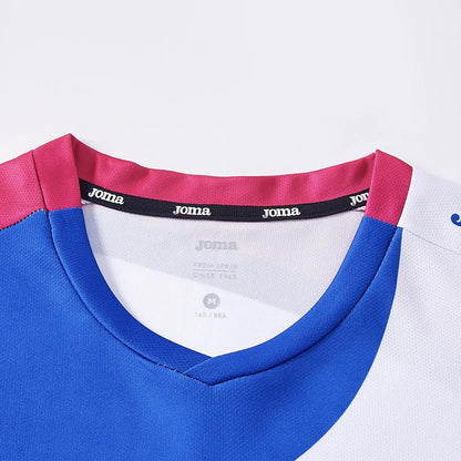 Women's breathable tennis T-shirt [red, white and blue]