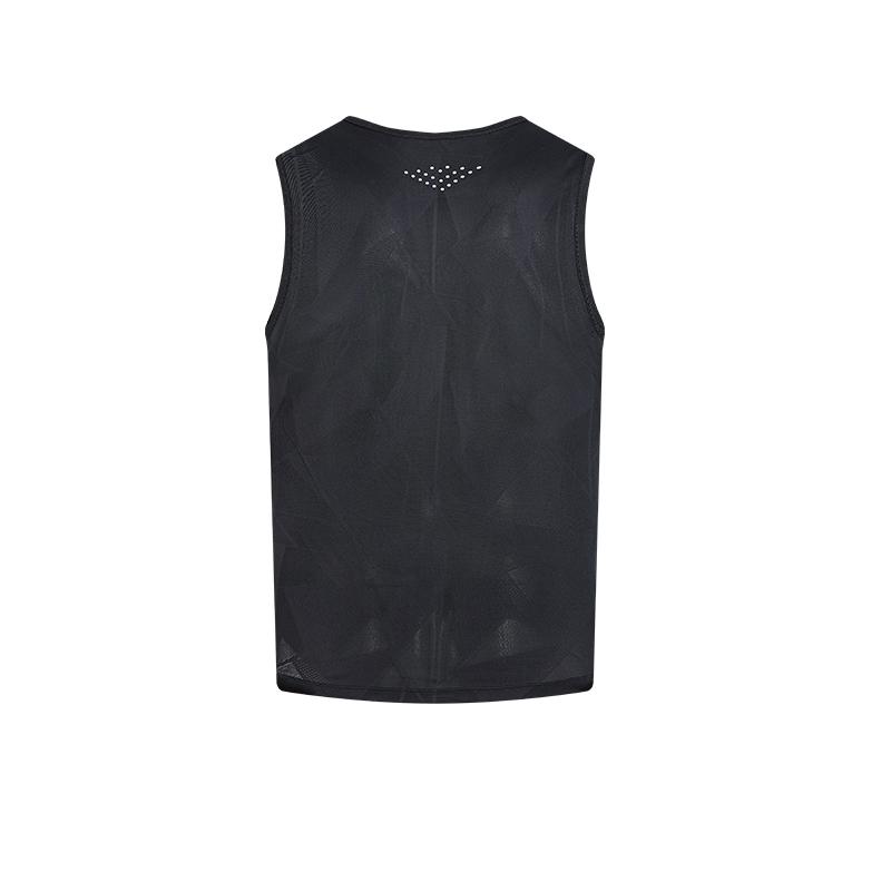 Men's mesh cool sports vest [black]
