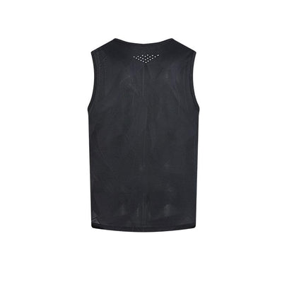 Men's mesh cool sports vest [black]