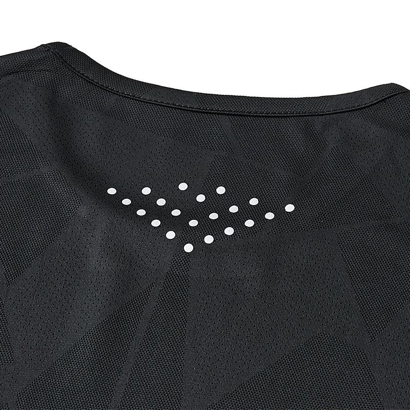 Men's mesh cool sports vest [black]