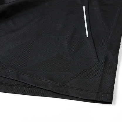 Men's mesh cool sports vest [black]