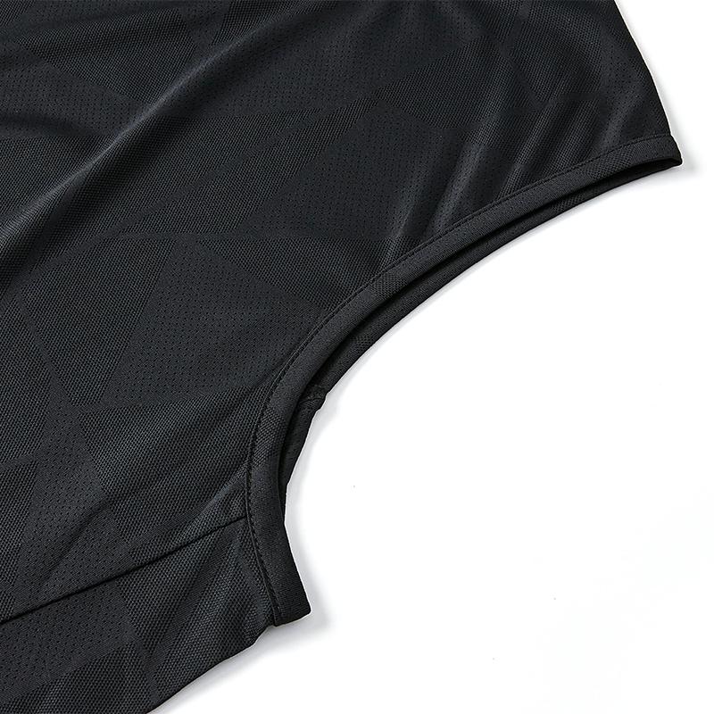 Men's mesh cool sports vest [black]