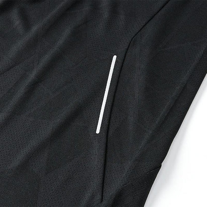 Men's mesh cool sports vest [black]