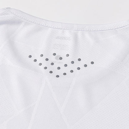 Men's mesh cool sports vest [white]