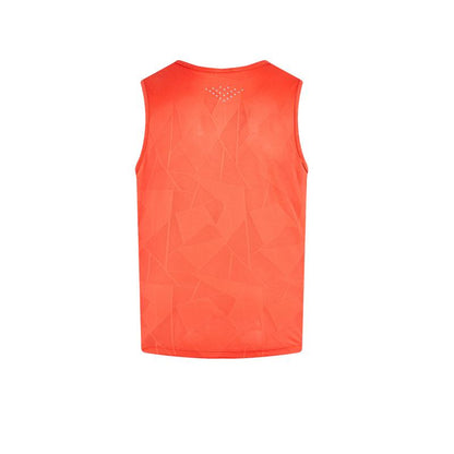Men's mesh cool sports vest [red]