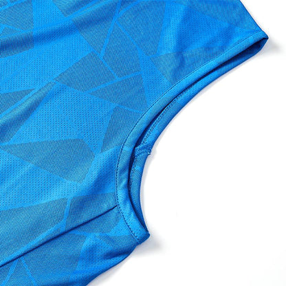 Men's mesh cool sports vest [blue]