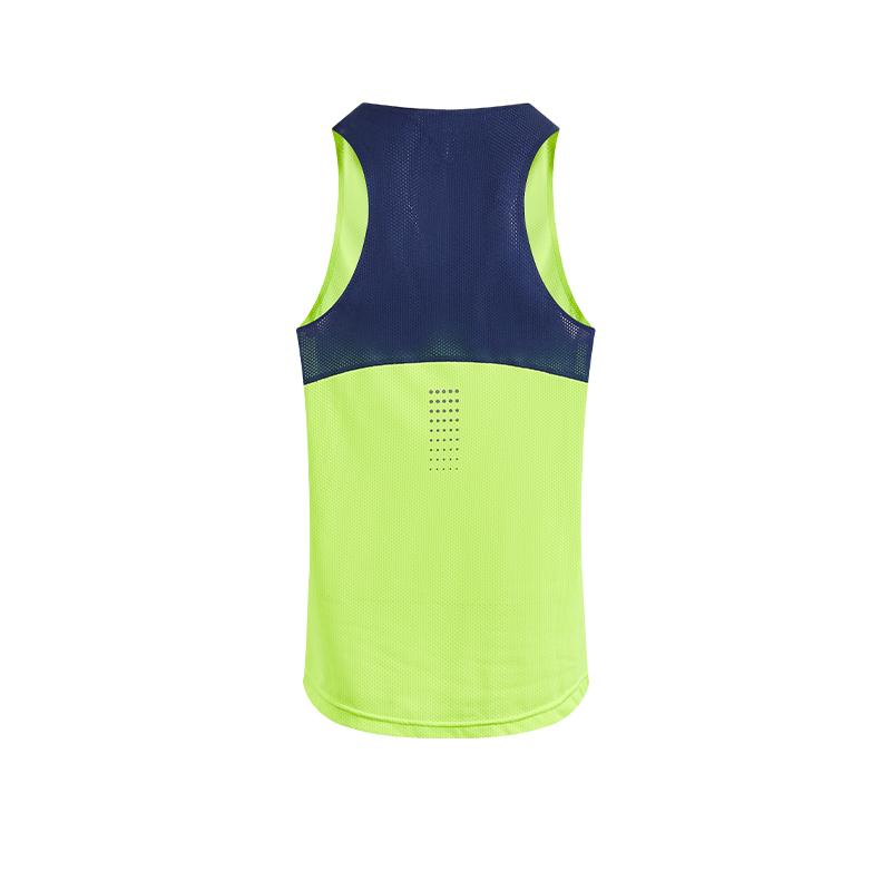 Men's sports vest [fluorescent green]