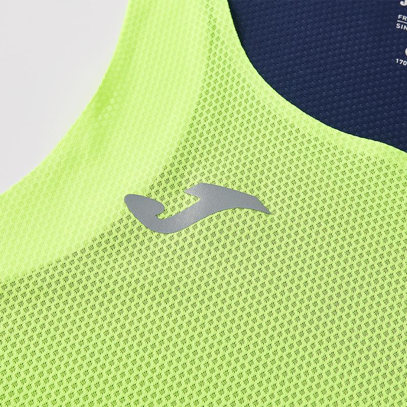 Men's sports vest [fluorescent green]