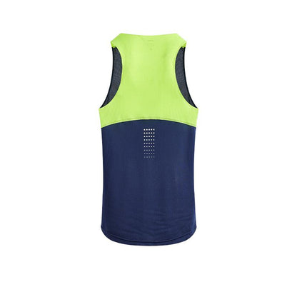 Men's sports vest [navy blue]