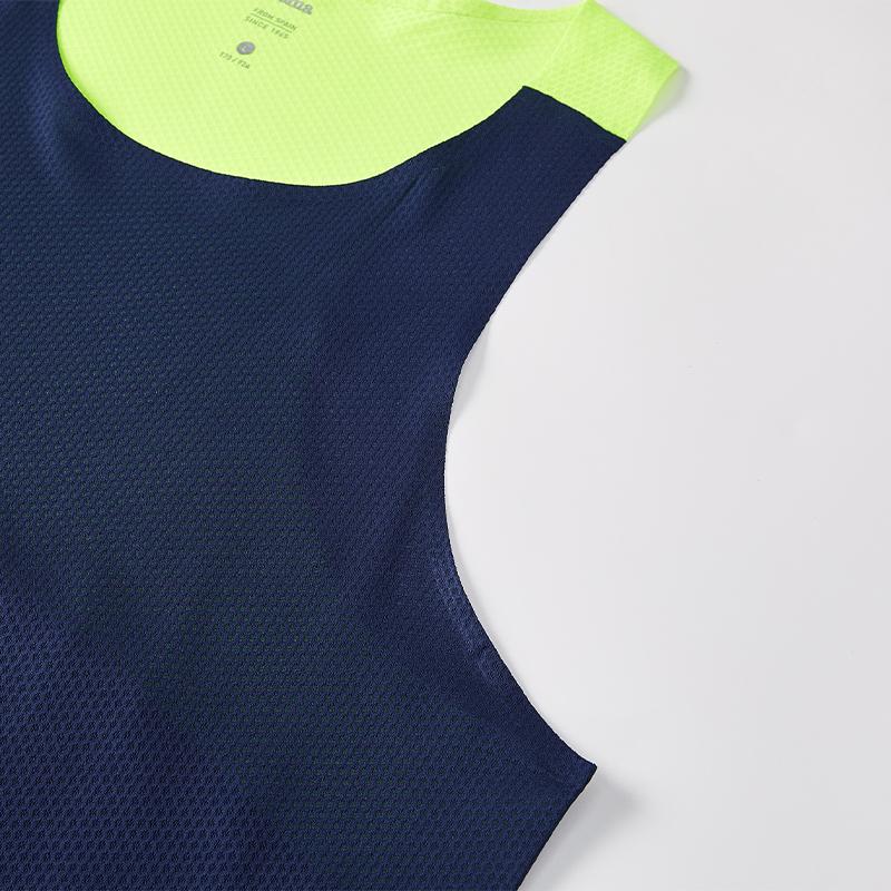 Men's sports vest [navy blue]