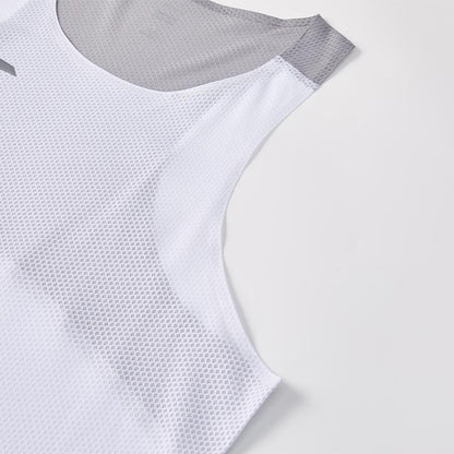 Men's sports vest [white]