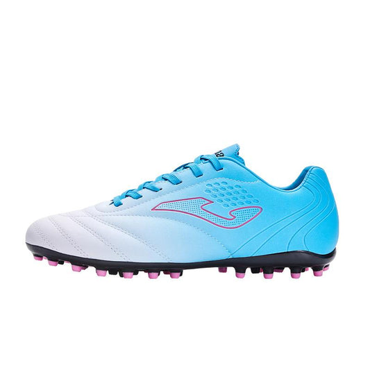 Adult soccer shoes NEO - MG [white light blue]